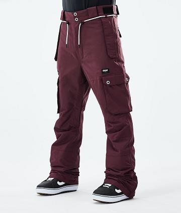 Dope Iconic 2021 Snowboard Pantolonu Erkek Bordo | TR2482MA