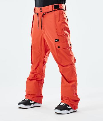 Dope Iconic 2021 Snowboard Pantolonu Erkek Turuncu | TR2487XF