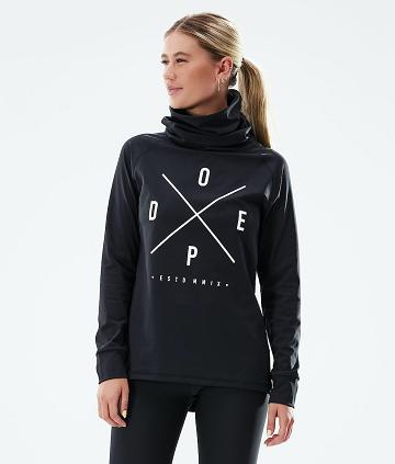 Dope Snuggle W 2X-Up Temel Katman Üstleri Kadın Siyah | TR1185KI