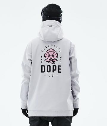 Dope Yeti 2021 Rose Kayak Ceketleri Kadın Gümüş | TR1371CE