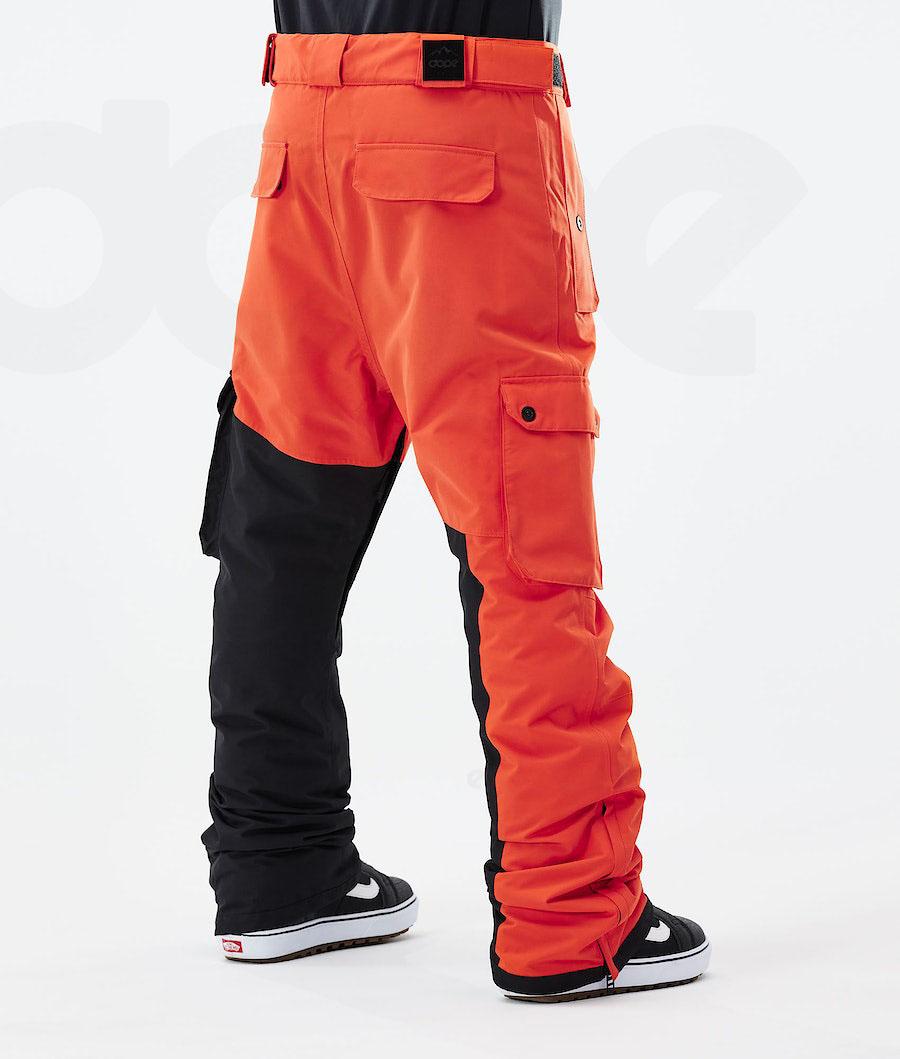 Dope Adept 2021 Snowboard Pantolonu Erkek Turuncu Siyah | TR2534MA