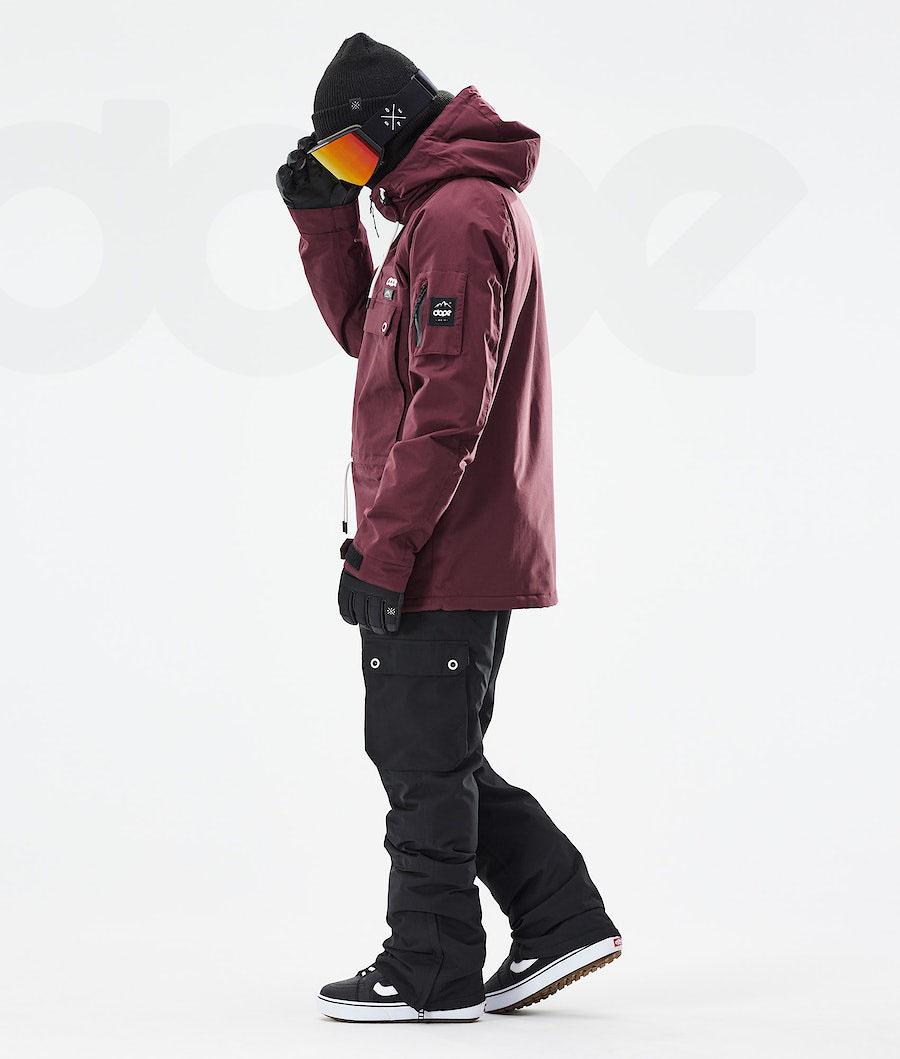 Dope Annok 2021 Snowboard Ceketi Erkek Bordo | TR2313DN