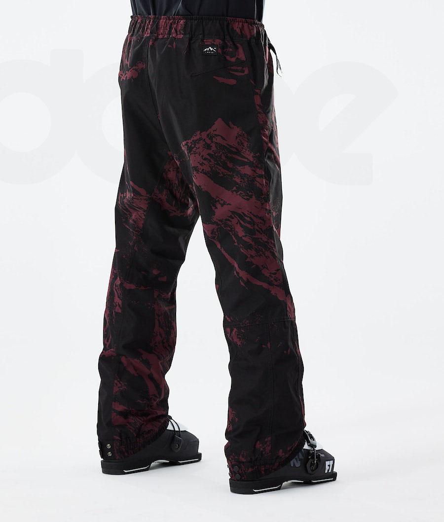 Dope Blizzard 2021 Paint Kayak Pantolonu Erkek Bordo | TR2439JJ