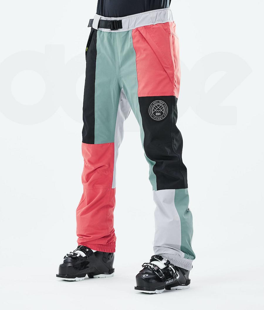 Dope Blizzard LE W Limited Edition Patchwork Kayak Pantolonu Kadın Turuncu | TR1772UT