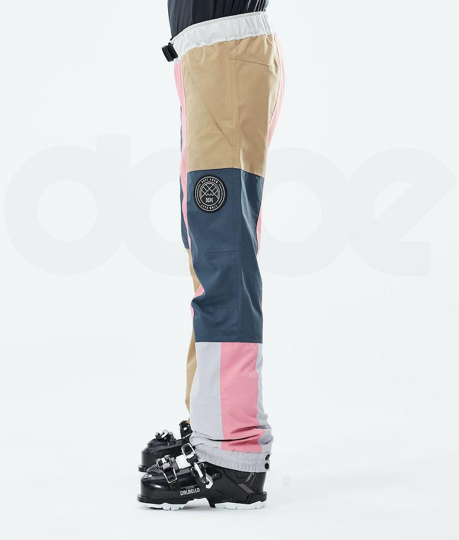 Dope Blizzard LE W Limited Edition Patchwork Kayak Pantolonu Kadın Haki | TR1773IS