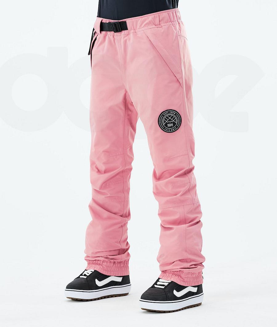 Dope Blizzard W 2021 Snowboard Pantolonu Kadın Pembe | TR1826OR