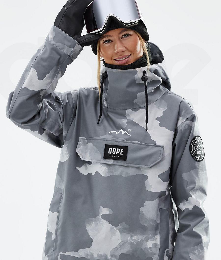 Dope Blizzard W Snowboard Ceketi Kadın Camo | TR1620AP