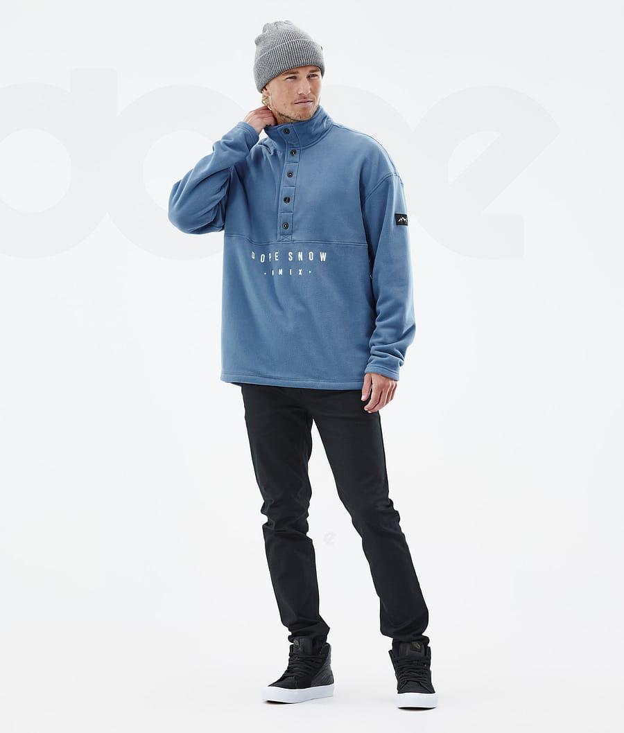 Dope Comfy Polar Erkek Mavi Gri | TR2042JJ