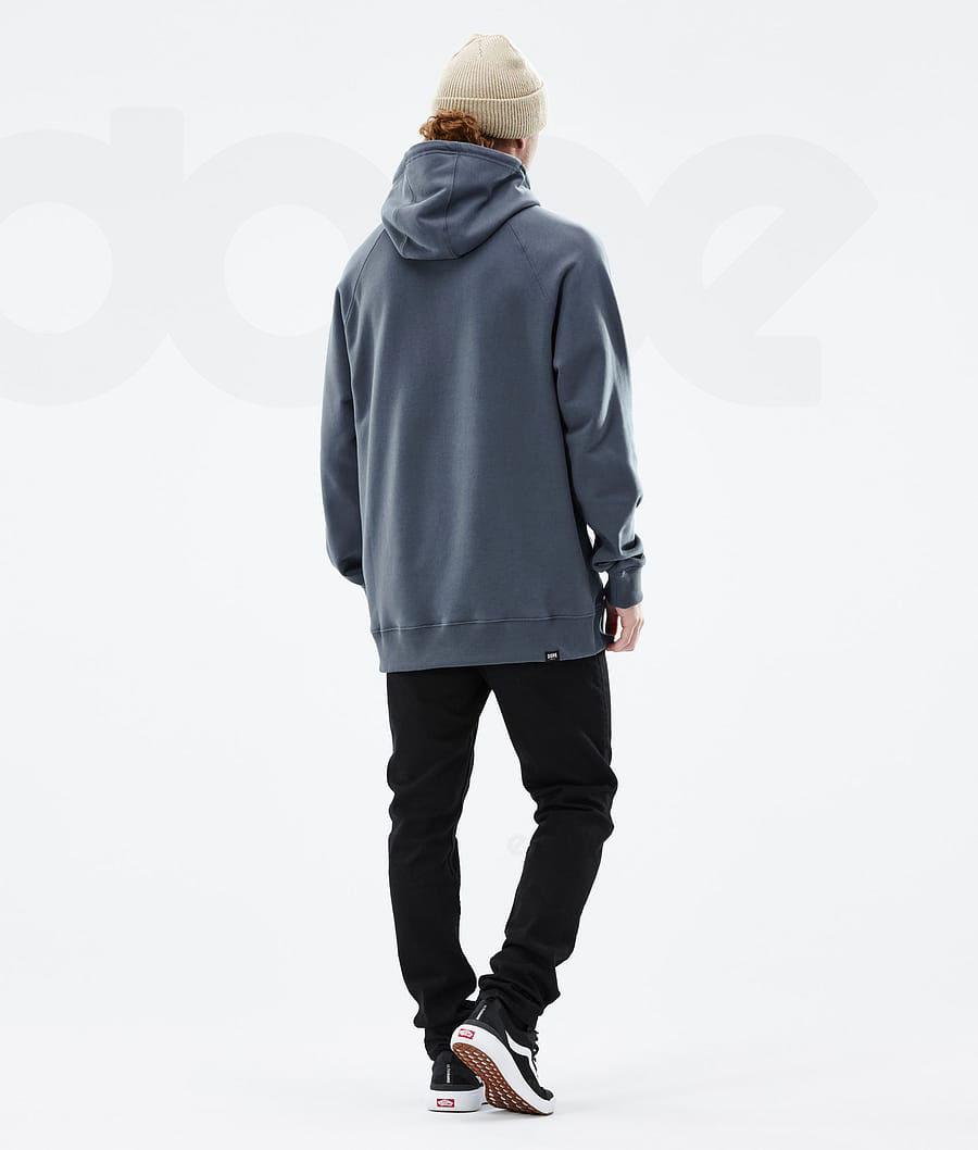 Dope Common 2X-Up Kapüşonlu Sweatshirt Erkek Mavi | TR2071ZG