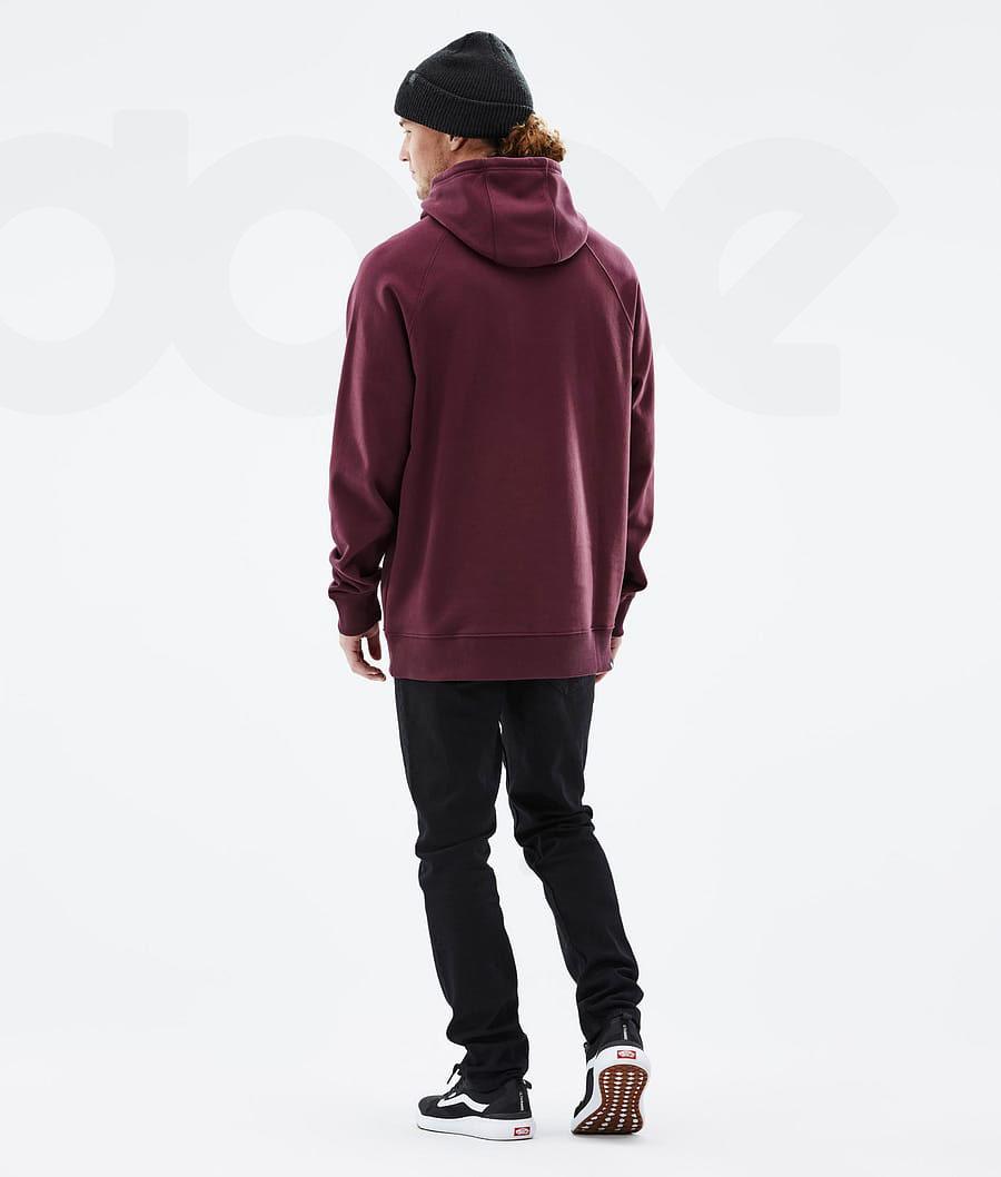 Dope Common 2X-Up Kapüşonlu Sweatshirt Erkek Bordo | TR2072XF