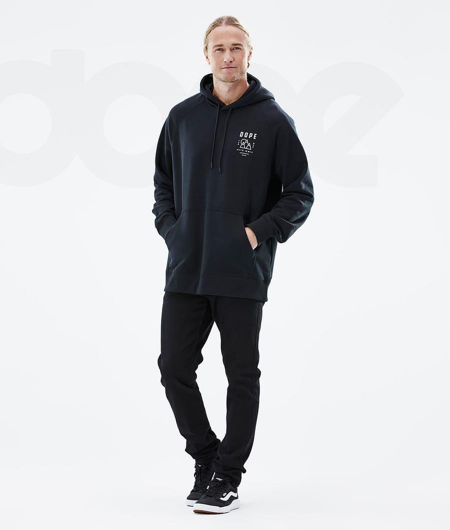 Dope Common Summit Kapüşonlu Sweatshirt Erkek Siyah | TR2062AP