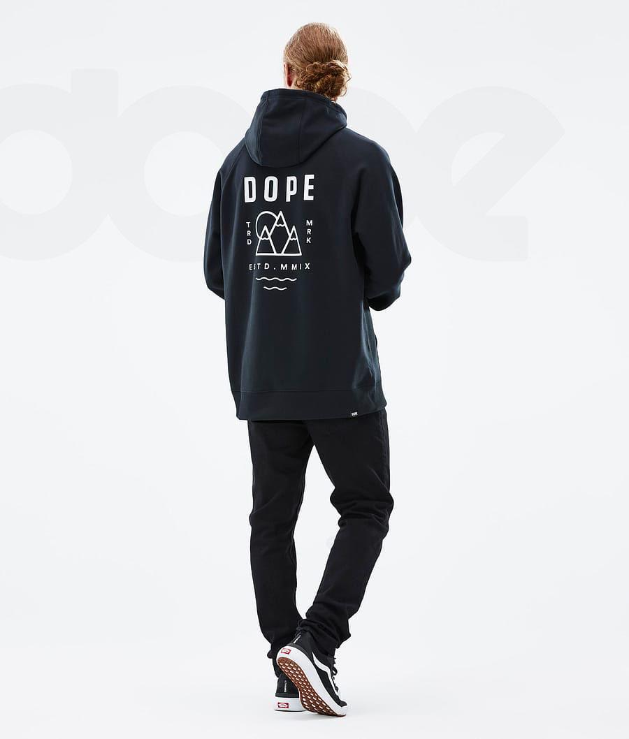 Dope Common Summit Kapüşonlu Sweatshirt Erkek Siyah | TR2062AP