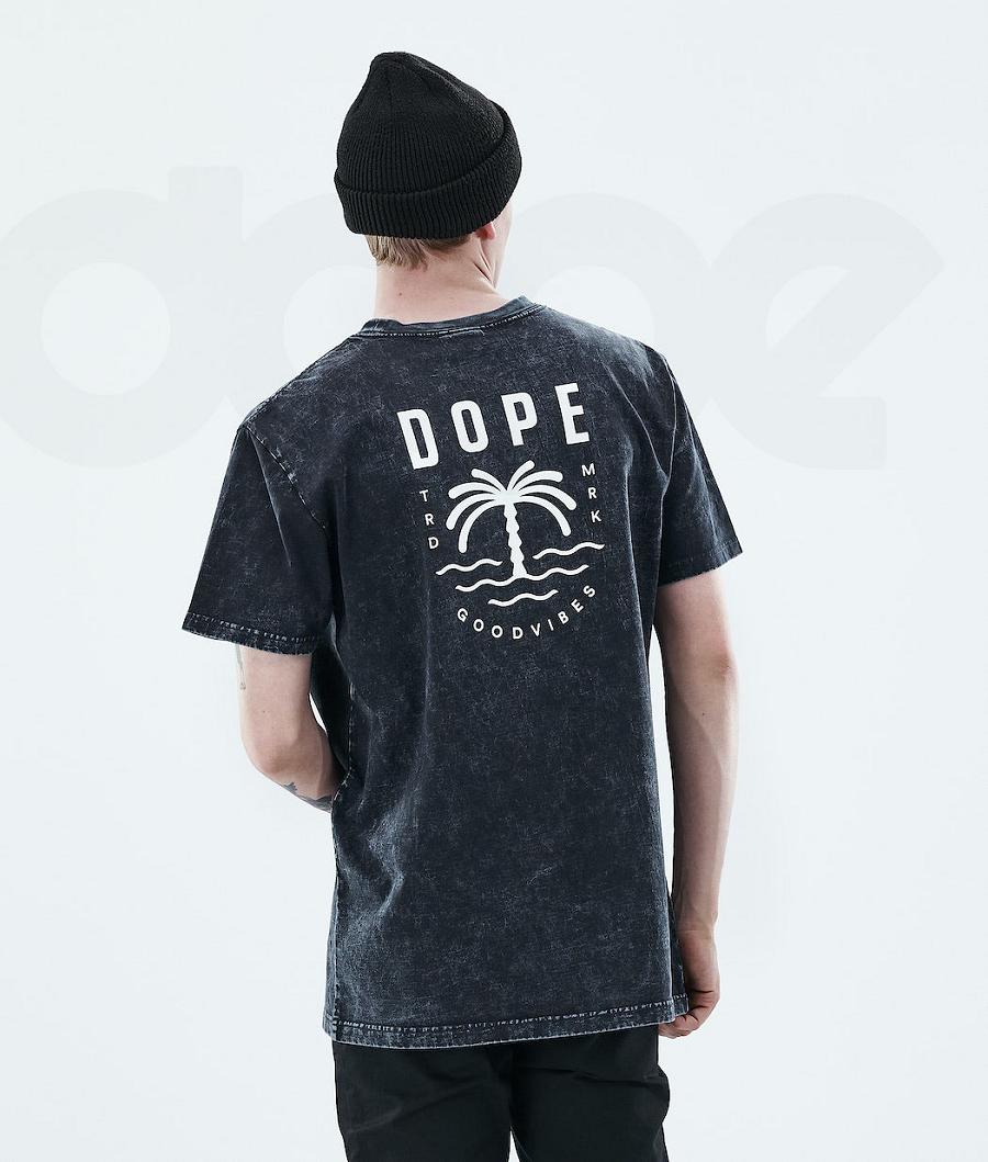 Dope Daily Palm Tişört Erkek Siyah | TR2090DN