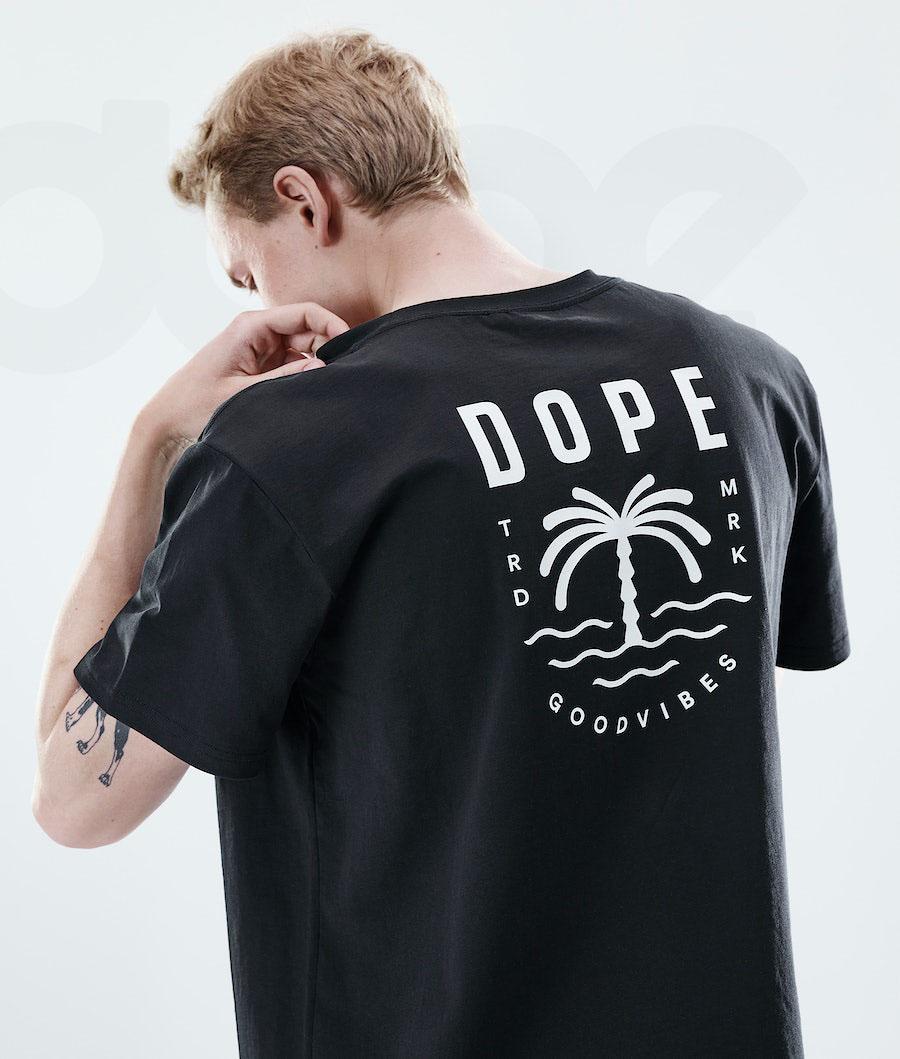 Dope Daily Palm Tişört Erkek Siyah | TR2091FM