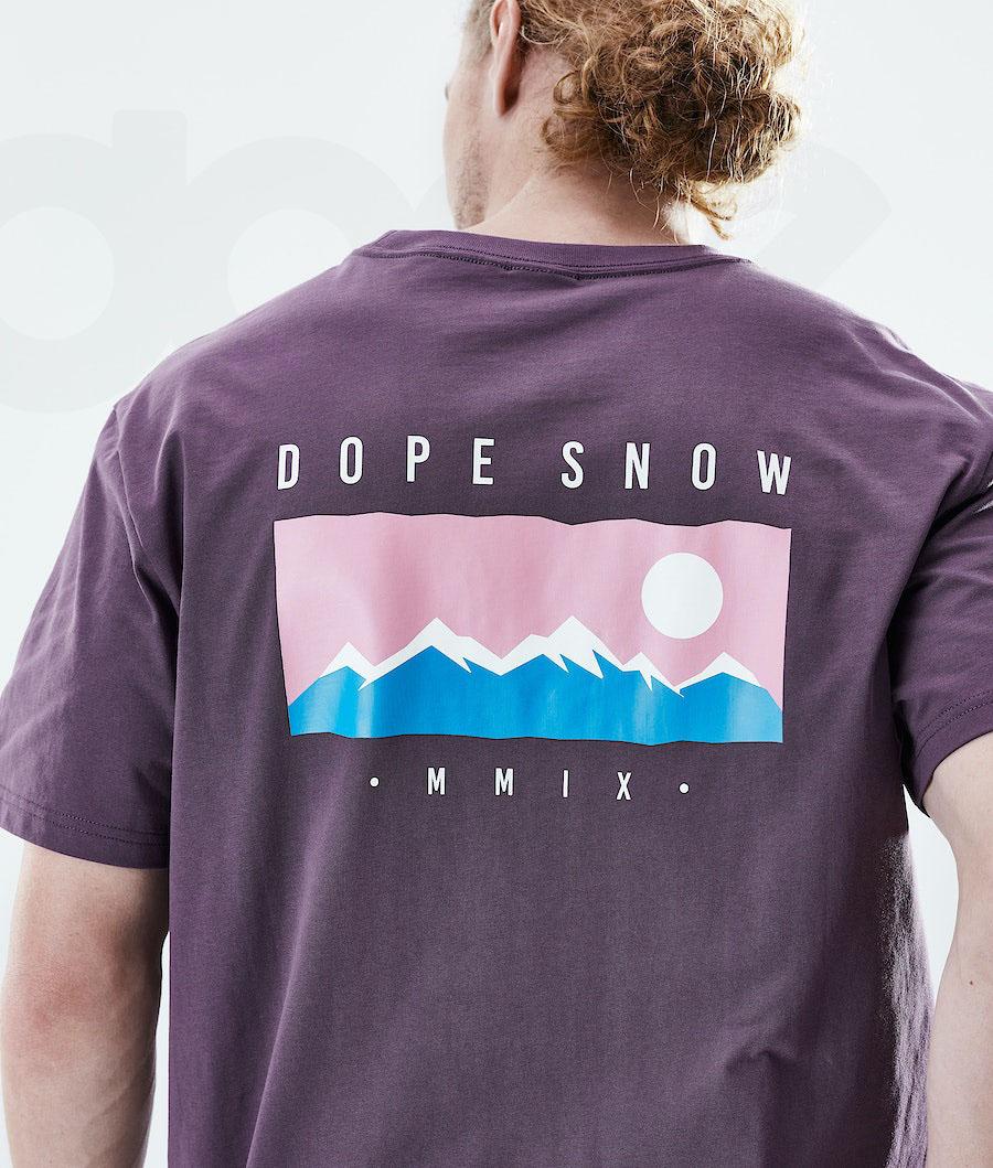 Dope Daily Range Tişört Erkek Mor | TR2088AP