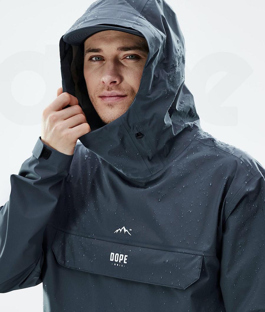 Dope Downpour Açık Hava Ceketleri Erkek Mavi | TR2376WY