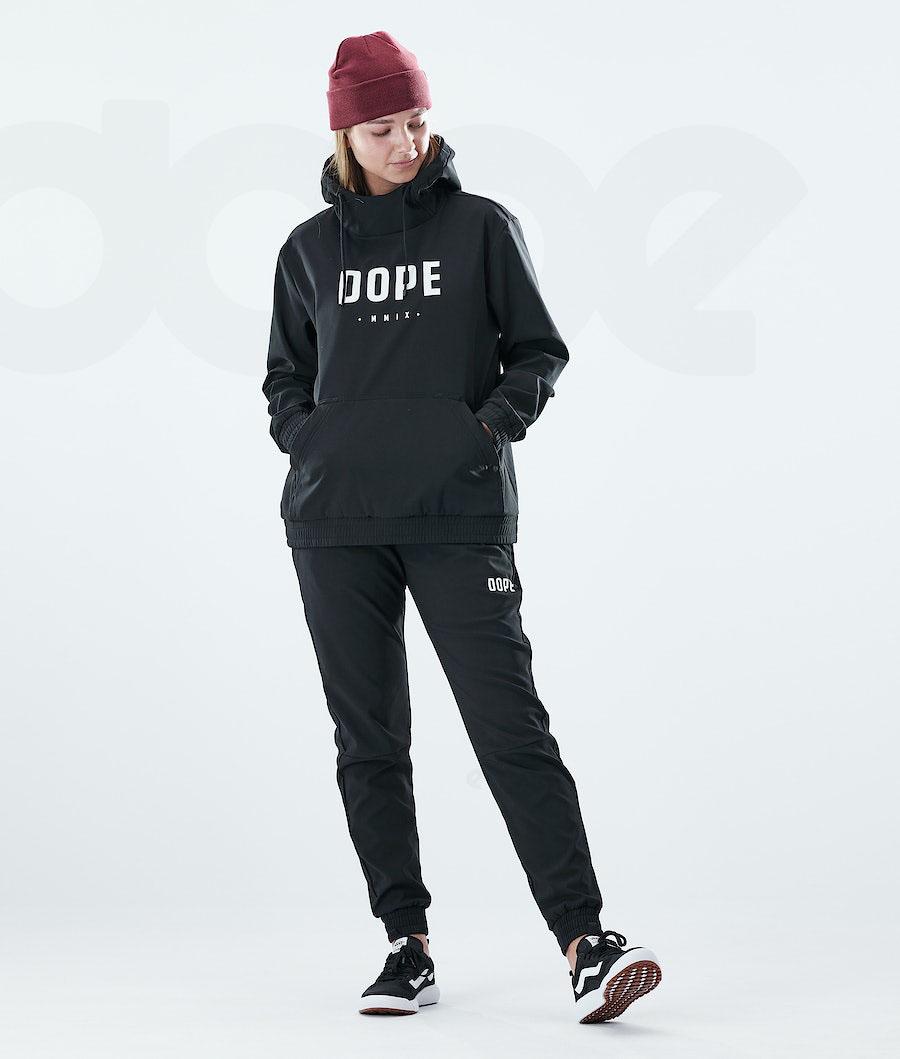 Dope Flight W Kapüşonlu Sweatshirt Kadın Siyah | TR1229PQ