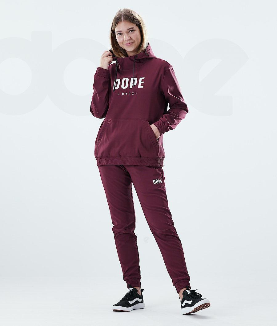 Dope Flight W Kapüşonlu Sweatshirt Kadın Bordo | TR1230AP