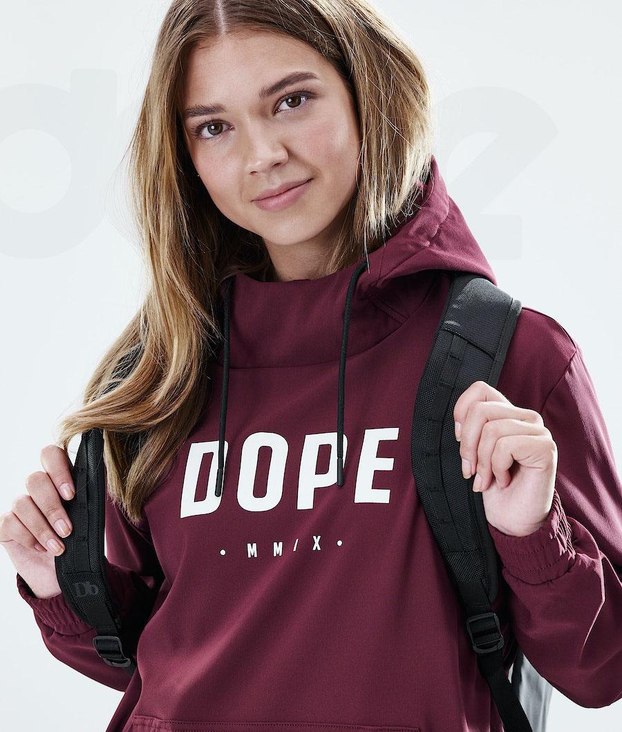 Dope Flight W Kapüşonlu Sweatshirt Kadın Bordo | TR1230AP