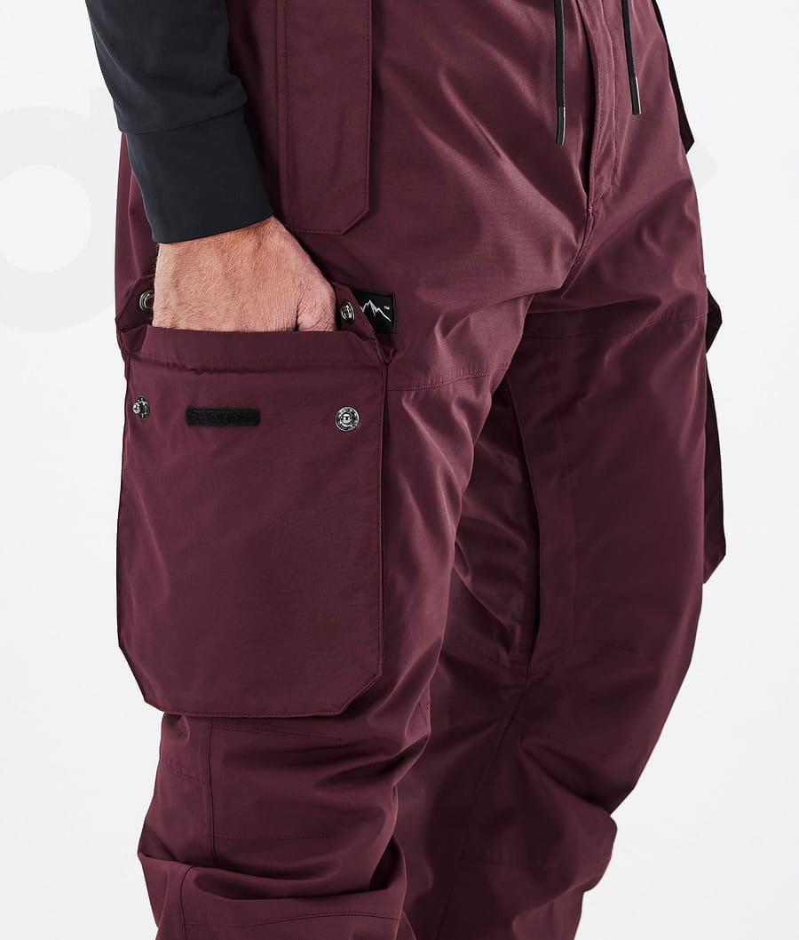 Dope Iconic Don Snowboard Pantolonu Erkek Bordo | TR2478RW