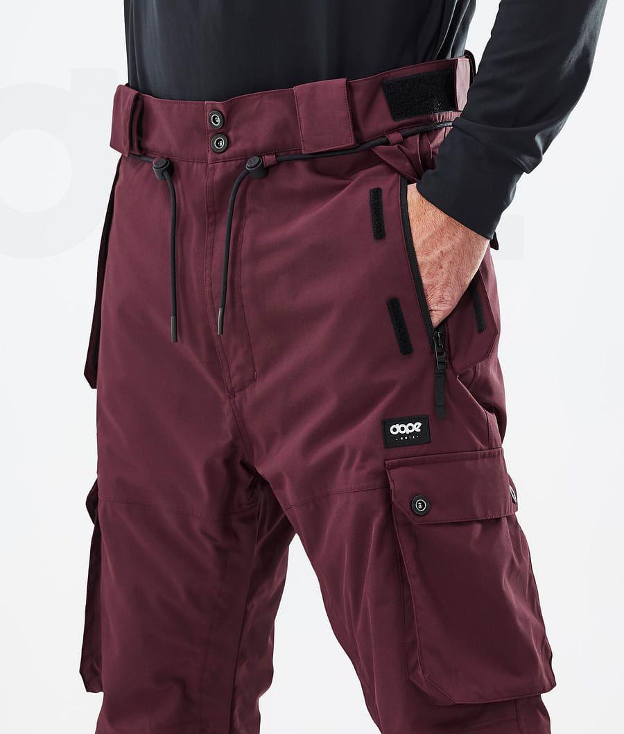 Dope Iconic Don Snowboard Pantolonu Erkek Bordo | TR2478RW