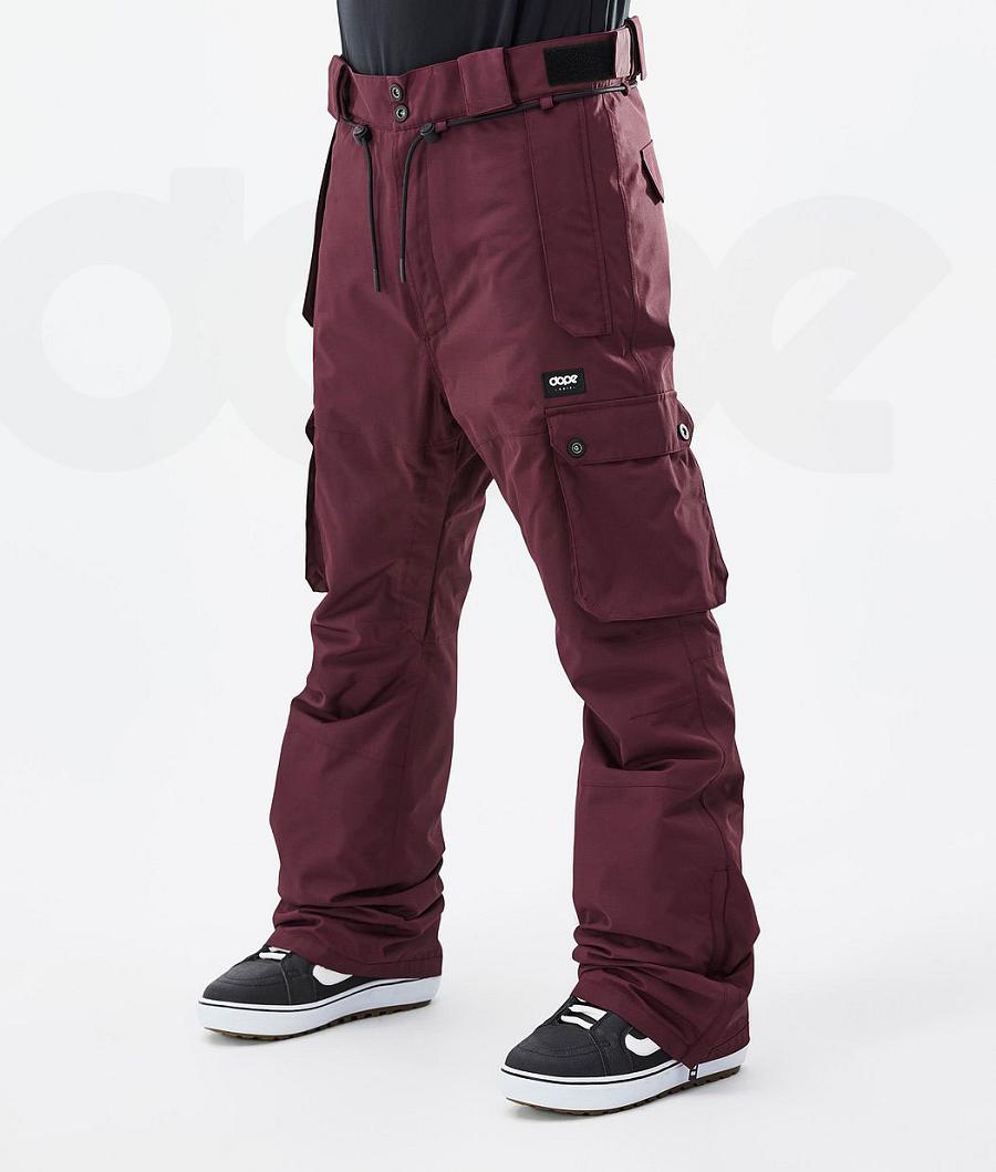 Dope Iconic Don Snowboard Pantolonu Erkek Bordo | TR2478RW