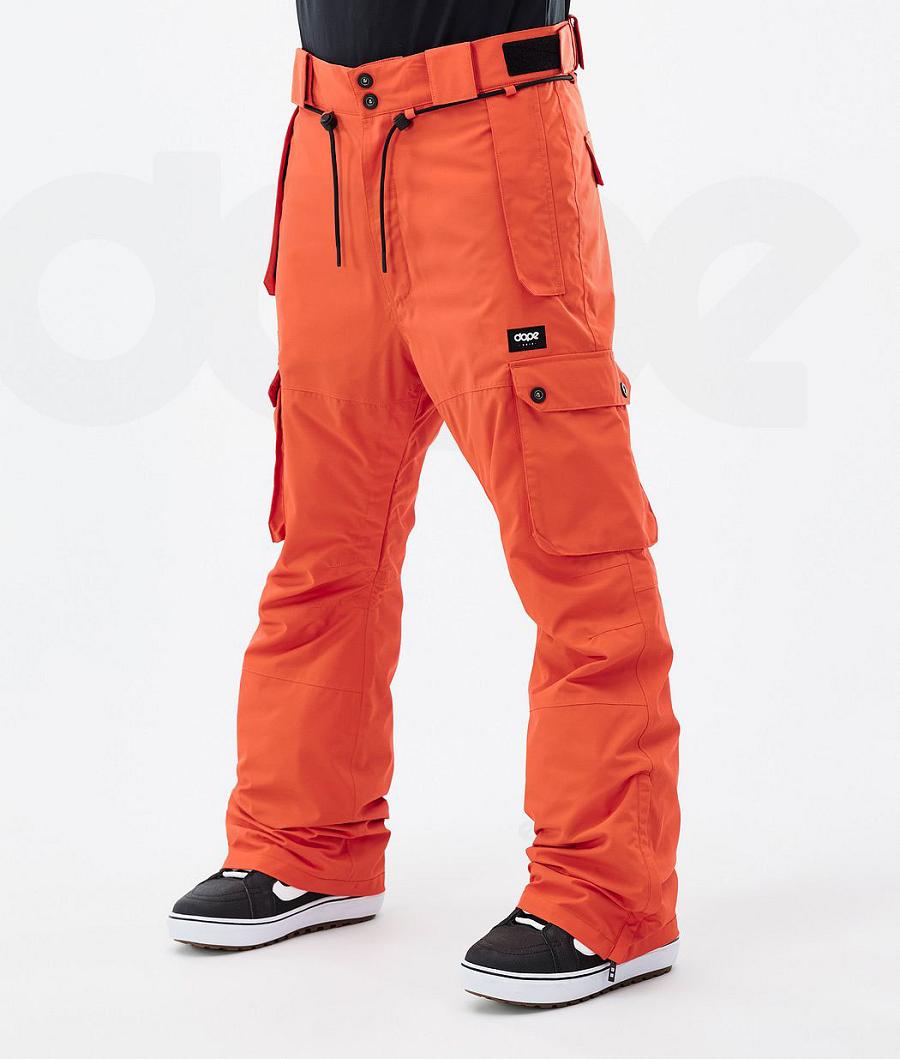 Dope Iconic Snowboard Pantolonu Erkek Turuncu | TR2497AP