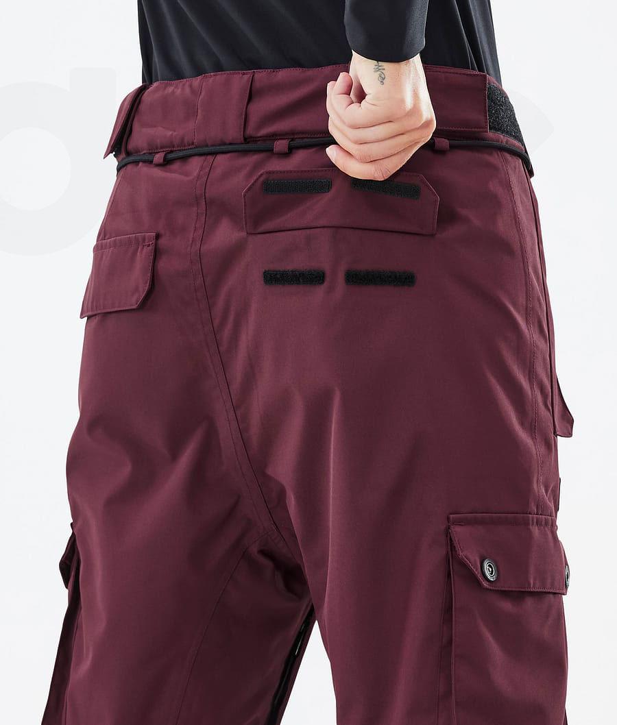 Dope Iconic W Don Snowboard Pantolonu Kadın Bordo | TR1786XF