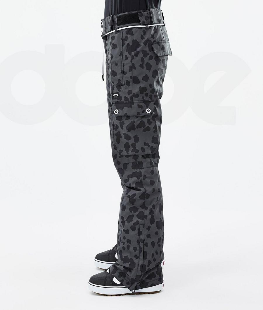 Dope Iconic W Dots Snowboard Pantolonu Kadın Siyah | TR1785ZG