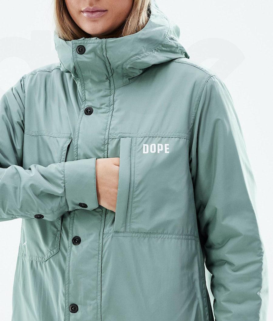 Dope Insulated W Açık Hava Ceketleri Kadın Yeşil | TR1330UT