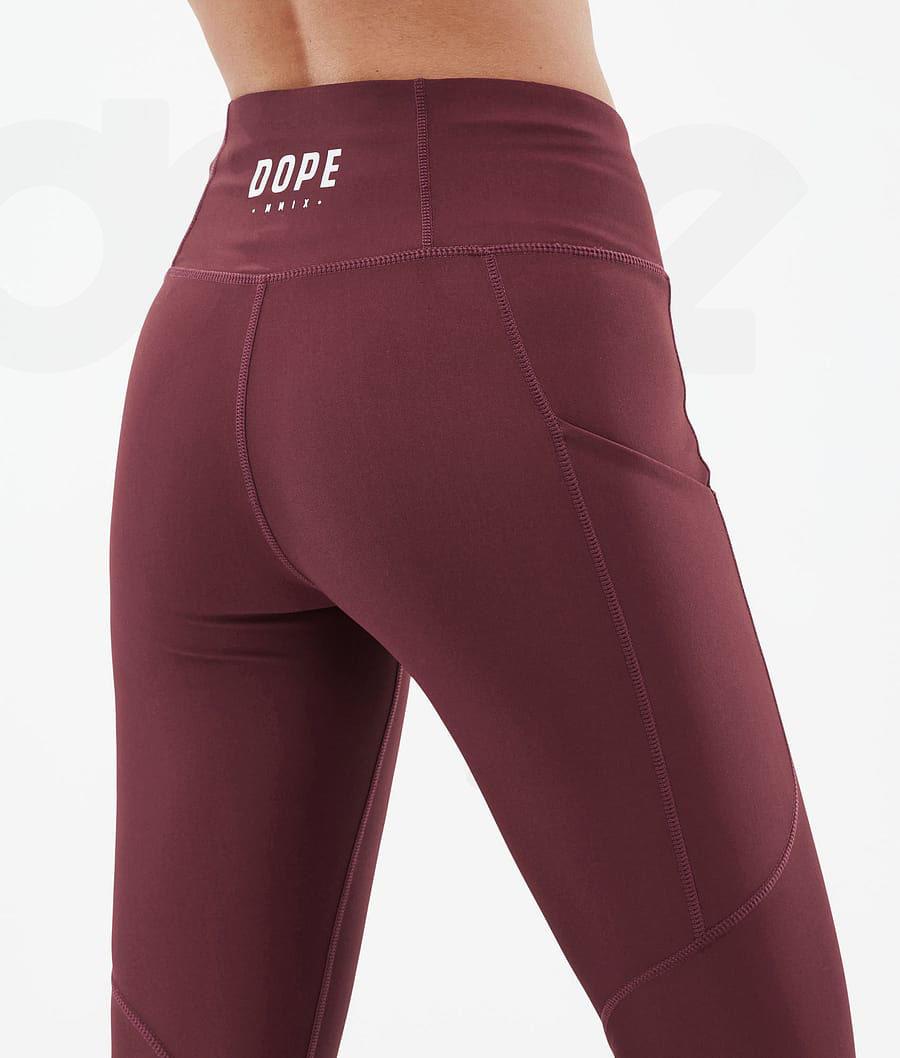 Dope Lofty Tech Burgundy Tayt Kadın Bordo | TR1265ZG