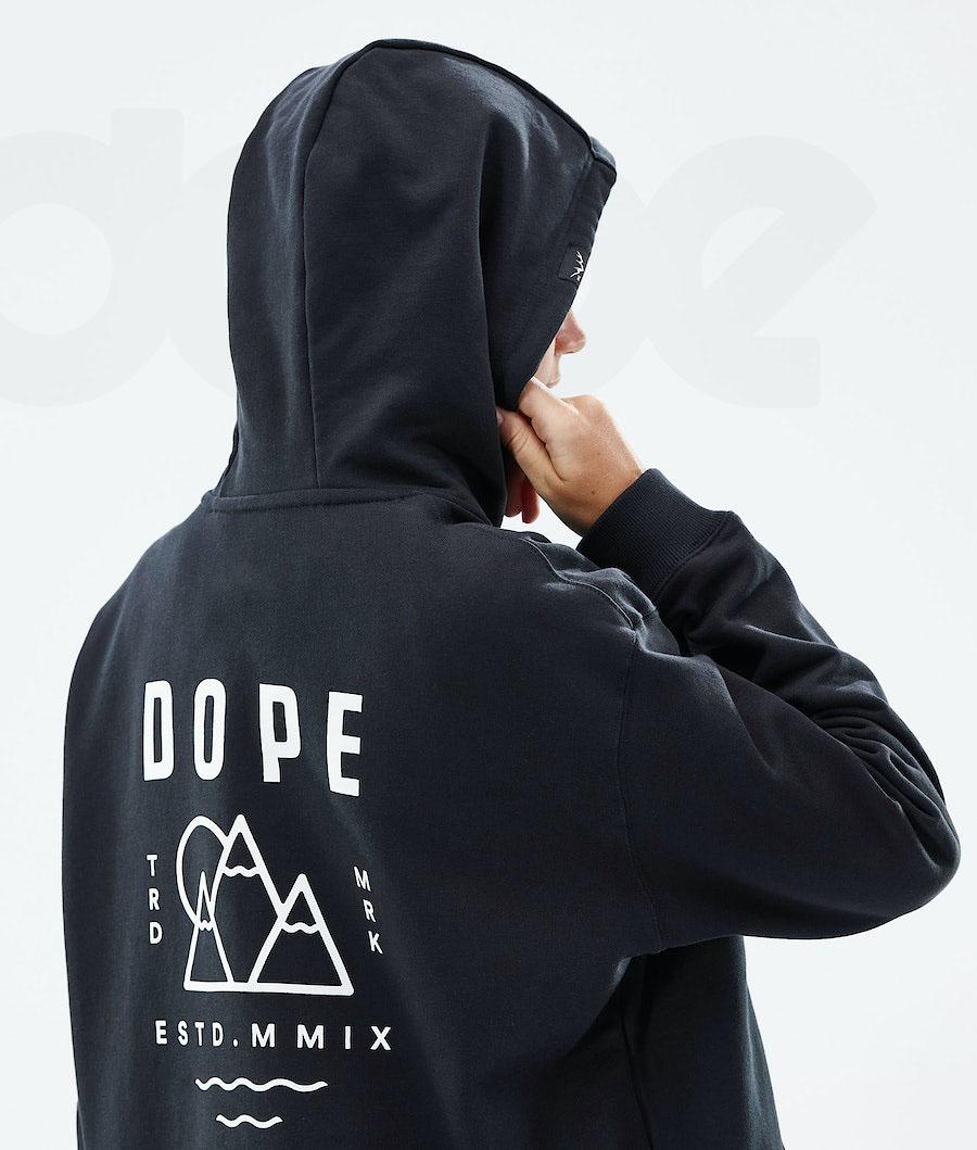 Dope Ozed W Kapüşonlu Sweatshirt Kadın Siyah | TR1227IS