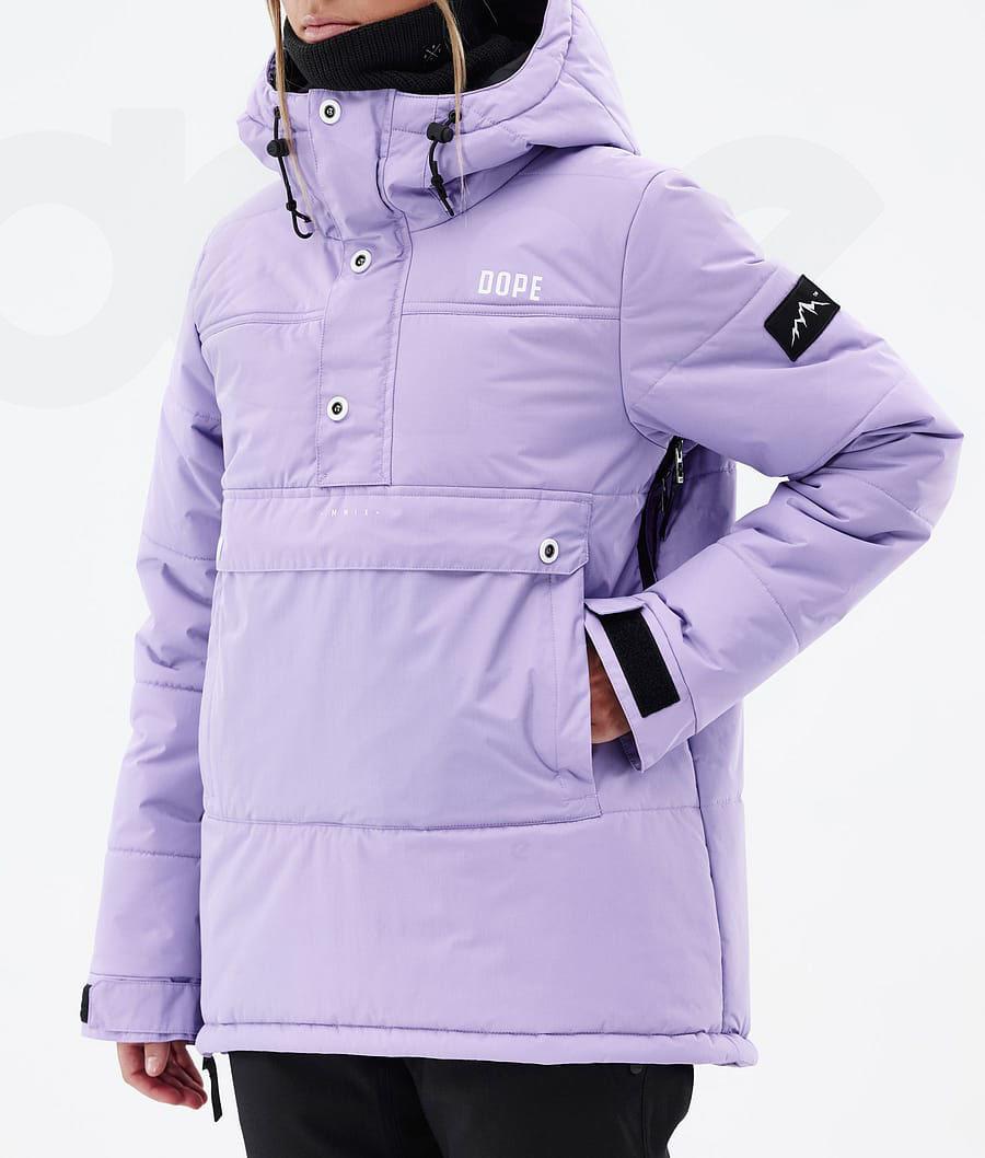 Dope Puffer W Kayak Ceketleri Kadın Mor | TR1398VD