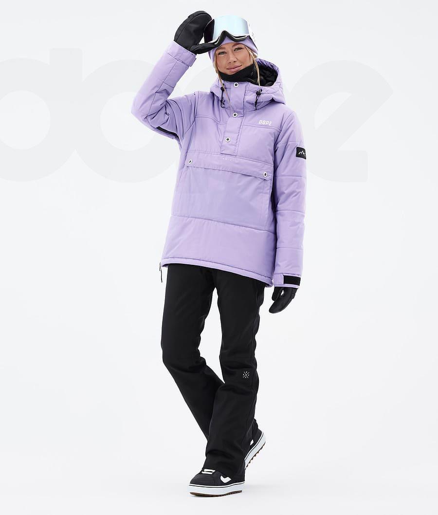 Dope Puffer W Snowboard Ceketi Kadın Mor | TR1567PQ