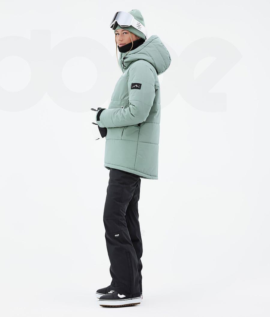 Dope Puffer W Snowboard Ceketi Kadın Yeşil | TR1566OR