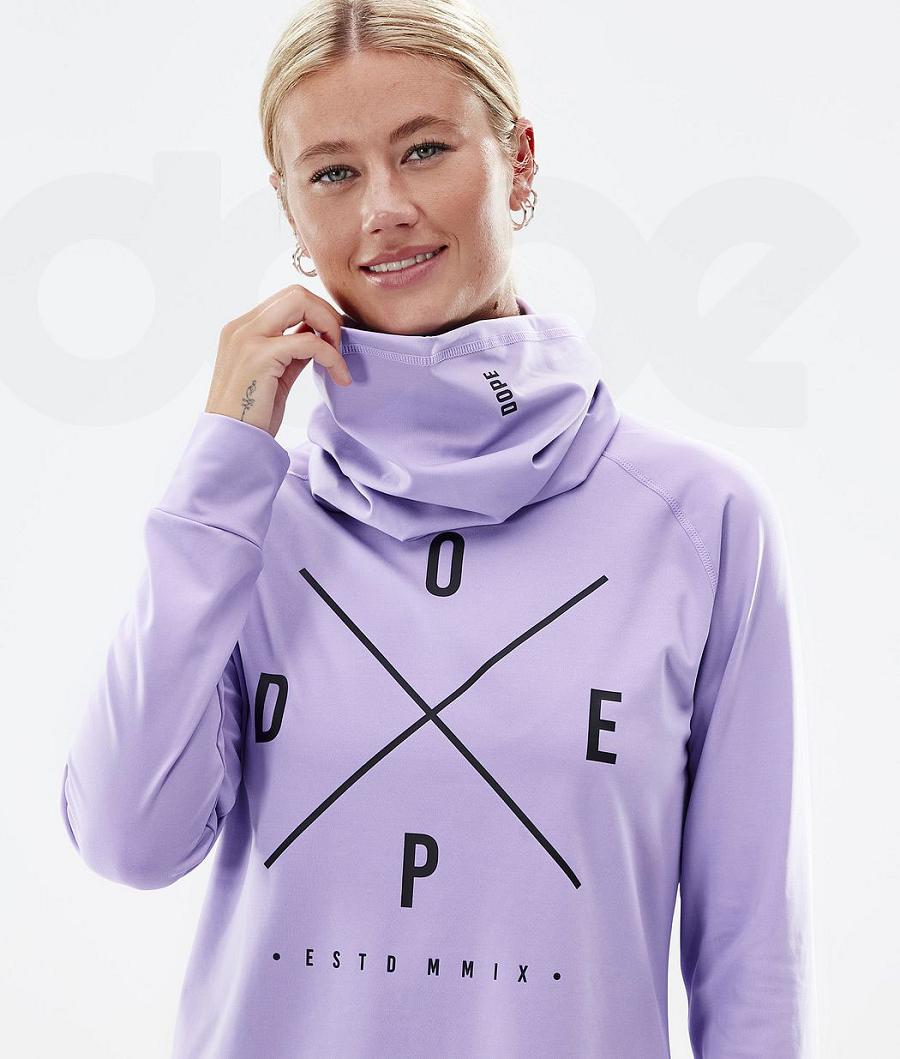 Dope Snuggle W 2X-Up Faded Temel Katman Üstleri Kadın Mor | TR1171RW