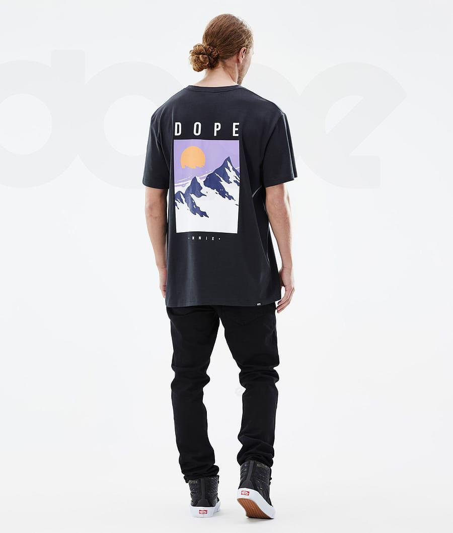 Dope Standard Peak Tişört Erkek Siyah | TR2081RW