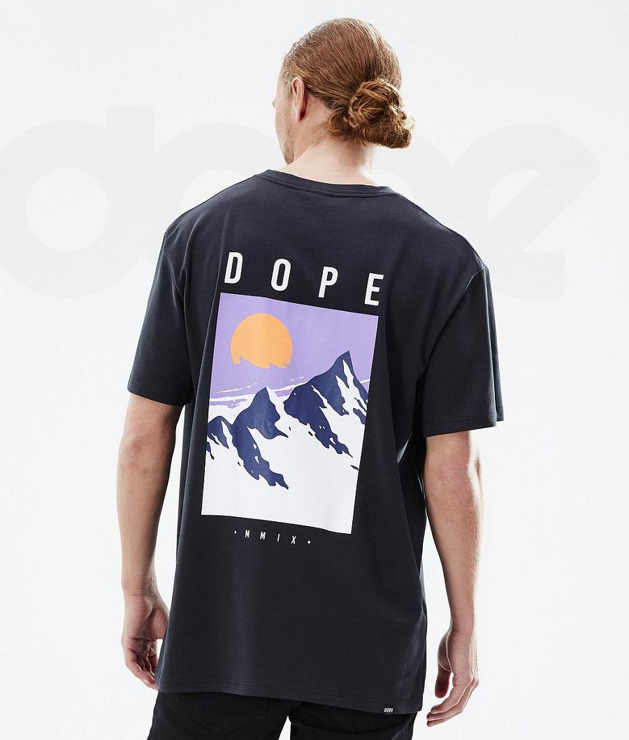 Dope Standard Peak Tişört Erkek Siyah | TR2081RW