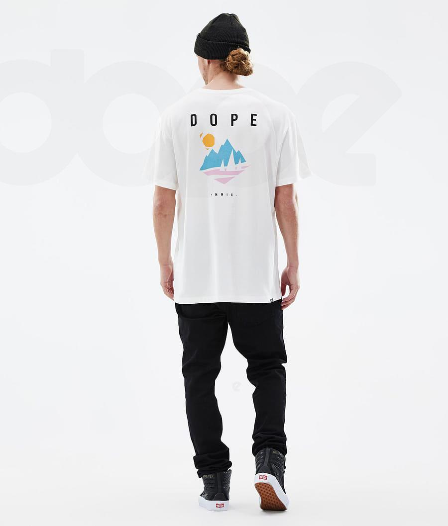 Dope Standard Pine Tişört Erkek Beyaz | TR2079WY