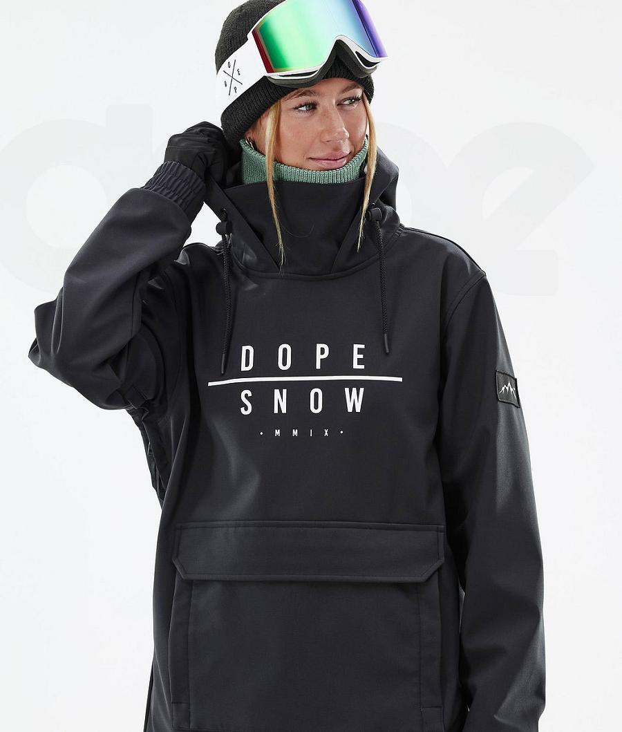 Dope Wylie W DS Kayak Ceketleri Kadın Siyah | TR1383IS